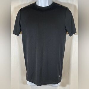 Exertek Activewear Boys Shirt Black Short Sleeve Athletic Top Sz XL 18 Youth